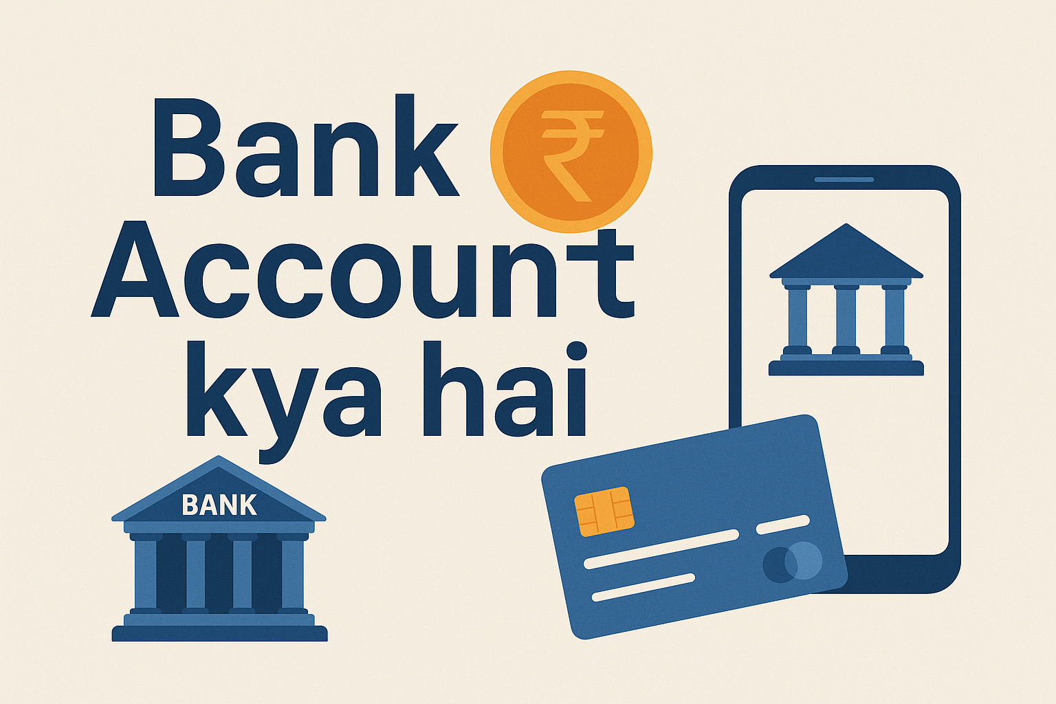 बैंक अकाउंट क्या है ब्लॉग की फीचर्ड इमेज